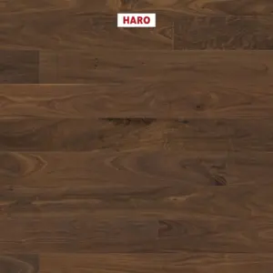 HARO Serie 4000 Landhausdiele 180 - 533051 Amerikanischer Nussbaum Markant 4V nL+