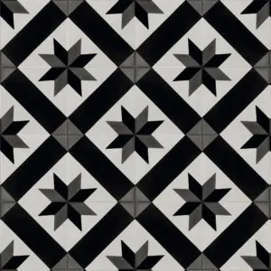 Gerflor Primetex - C3682226 CORDOBA BLACK & WHITE