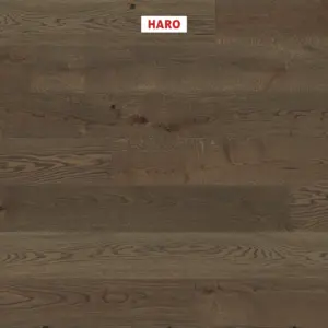HARO Serie 4000 Landhausdiele 180 - 539089 Eiche schilfbraun Sauvage Strukturiert 4V nL+