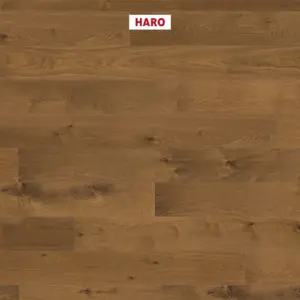 HARO Serie 4000 Landhausdiele Plaza 240 - 533499 Bernsteineiche Universal alpin Strukturiert nL+