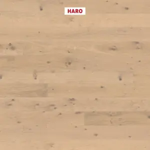 HARO Serie 4000 Landhausdiele 180 - 535622 Eiche puroweiß Sauvage retro Strukturiert 4V nL+