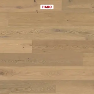 HARO Serie 4000 Landhausdiele 180 - 548012 Raucheiche puroweiß Sauvage str. nL+