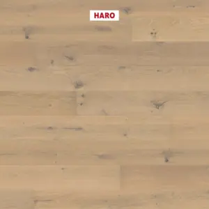 HARO Serie 4000 Landhausdiele 180 - 547568 Eiche lichtweiß Sauvage str. nD